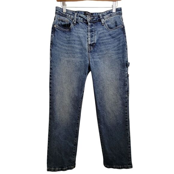 Earnest Sewn New York Button Fly Skyler Carpenter Olivia Wash Jeans Size Waist28 - Picture 1 of 9